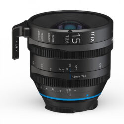 Irix Cine 15mm T2.6 con attacco Sony E - obiettivo con scala metrica in metri
