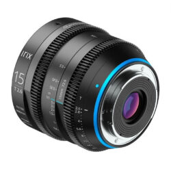 Irix Cine 15mm T2.6 con attacco Sony E - obiettivo con scala metrica in metri