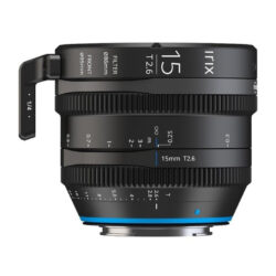 Irix Cine 15mm T2.6 con attacco Sony E - obiettivo con scala metrica in metri