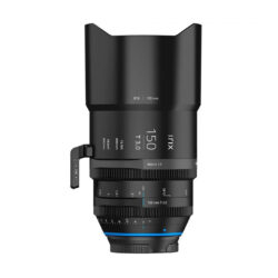 Irix Cine 150mm T3.0 macro con montura Sony E - objetivo con escala métrica en metros