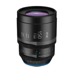 Irix Cine 150mm T3.0 Macro con attacco Canon RF - obiettivo con scala metrica in metri