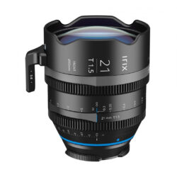 Irix Cine 21mm T1.5 con attacco Sony E - obiettivo con scala metrica in metri