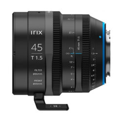 Irix Cine 45mm T1.5 con attacco Sony E - obiettivo con scala metrica in metri