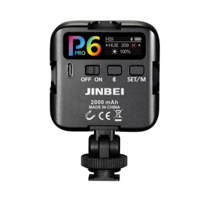 Mini luce LED tascabile Jinbei P6PRO full color - 6W