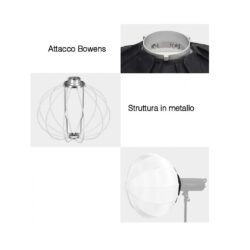 Jinbei Quick Ball Softbox con diametro 56cm ad apertura rapida