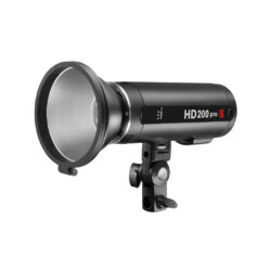 Flash Jinbei HD-200PRO con modalità manuale e TTL