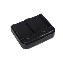 Caricabatterie doppio per batterie JVC serie BN-VC296 e BN-VC2128