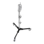 Stativo da studio con ruote Lowboy Junior Roller Kupo 370M a 2 alzate con 3 sezioni