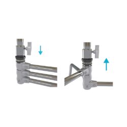 CT-20MB_Master C-stand Kupo CT-20MB a 2 alzate e 3 sezioni - Nero