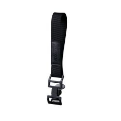 KUPO GC-2525BK Courroie pour gants avec pince crocodile et étiquette noire