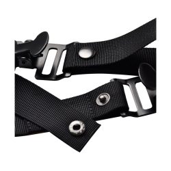 KUPO GC-2525BK Cinturino Per Guanti Con Clip a Coccodrillo e Etichetta Nera 5