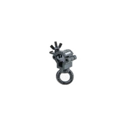 KCP-0203B_Kupo_Gancio aliscaff con anello Kupo KCP-0203B per tubi 20 - 22 mm - Nero