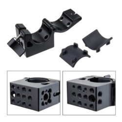 Supporto da tubo Kupo KCP-253 (25-30mm) con fori da 1/4'' e 3/8''