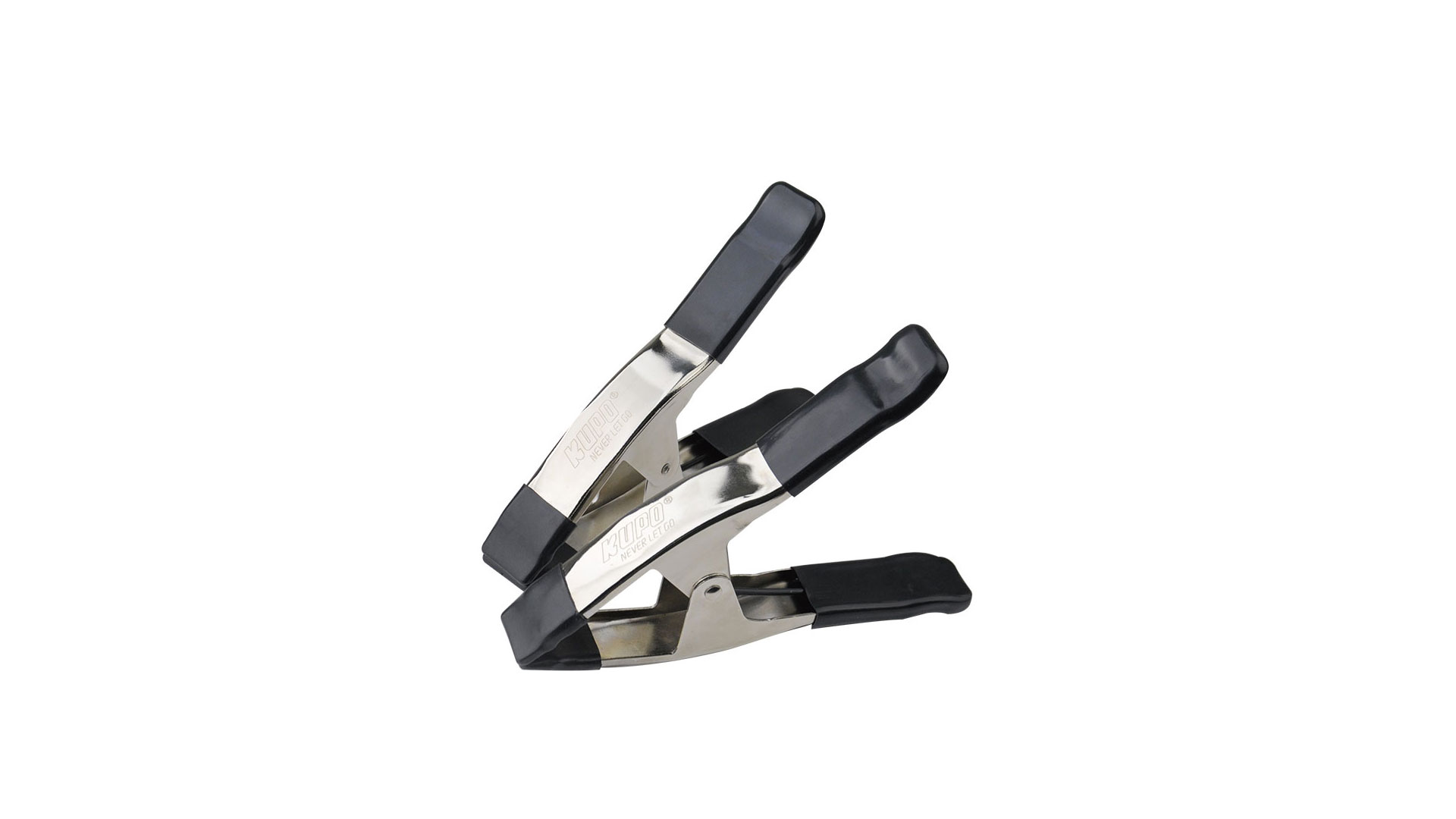 KCP-359-BK_Kupo_Kit clamp morsetti a molla in acciaio Kupo KCP-359-BK 9" - 2 pz