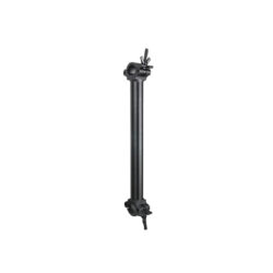 KCP-801-DB_Kupo_Kupo KCP-801-DB asta 25 cm con 2 ganci aliscaff paralleli - Nero