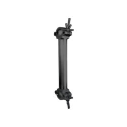 KCP-801-DB_Kupo_Kupo KCP-801-DB asta 25 cm con 2 ganci aliscaff paralleli - Nero