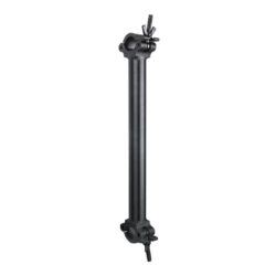 KCP-804-DB_Kupo_Kupo KCP-804-DB asta 100 cm con 2 ganci aliscaff paralleli - Nero