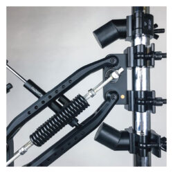 KCP-831B-RS _KUPO_Gancio aliscaff Kupo KCP-831B-RS con tubo in gomma per Flowcine Black Arm - 2 pz