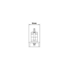KCP-835L_KUPO_Supporto Kupo KCP-835L con 2 ganci aliscaff e anello M16 per