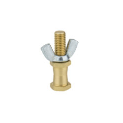 Perno esagonale KS-018H da 16 mm con filettatura M10 e dado a farfalla