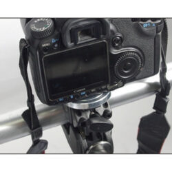 KS-024_Kupo_Spigot 1/4" con piastra per stativo e attacco da 5/8"