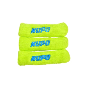 KS-0412G_KUPO_Calzini per stativi - colore giallo (Kit da 3 pz)