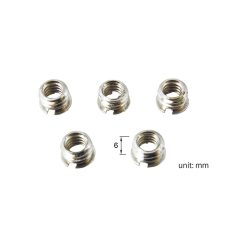Adattatore Kupo KS-053 da 3/8" a 1/4" (Kit da 5 pz)