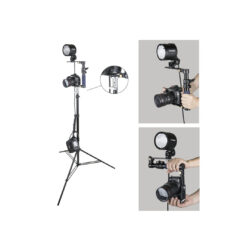 KS-109_KUPO_Staffa pieghevole Kupo KS-109 con adattatore 5/8" per fotocamere e flash