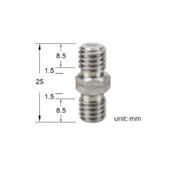 KS-128_KUPO_Doppia vite Kupo KS-128 con filettatura maschio 3/8"