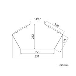 KS-230_KUPO_Kupo KS-230 Steadicam Stand Tray per stativo