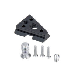 Portapilas Kupo KS-270 para pila V-Lock con 3 orificios roscados y tornillos M3