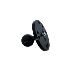 KS_427_KupoPiastra rotonda Kupo KS-427 con testa a sfera e vite 1/4" maschio