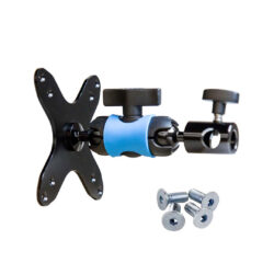 Kit di montaggio Kupo KS-479 con ricevitore 5/8" e VESA per monitor