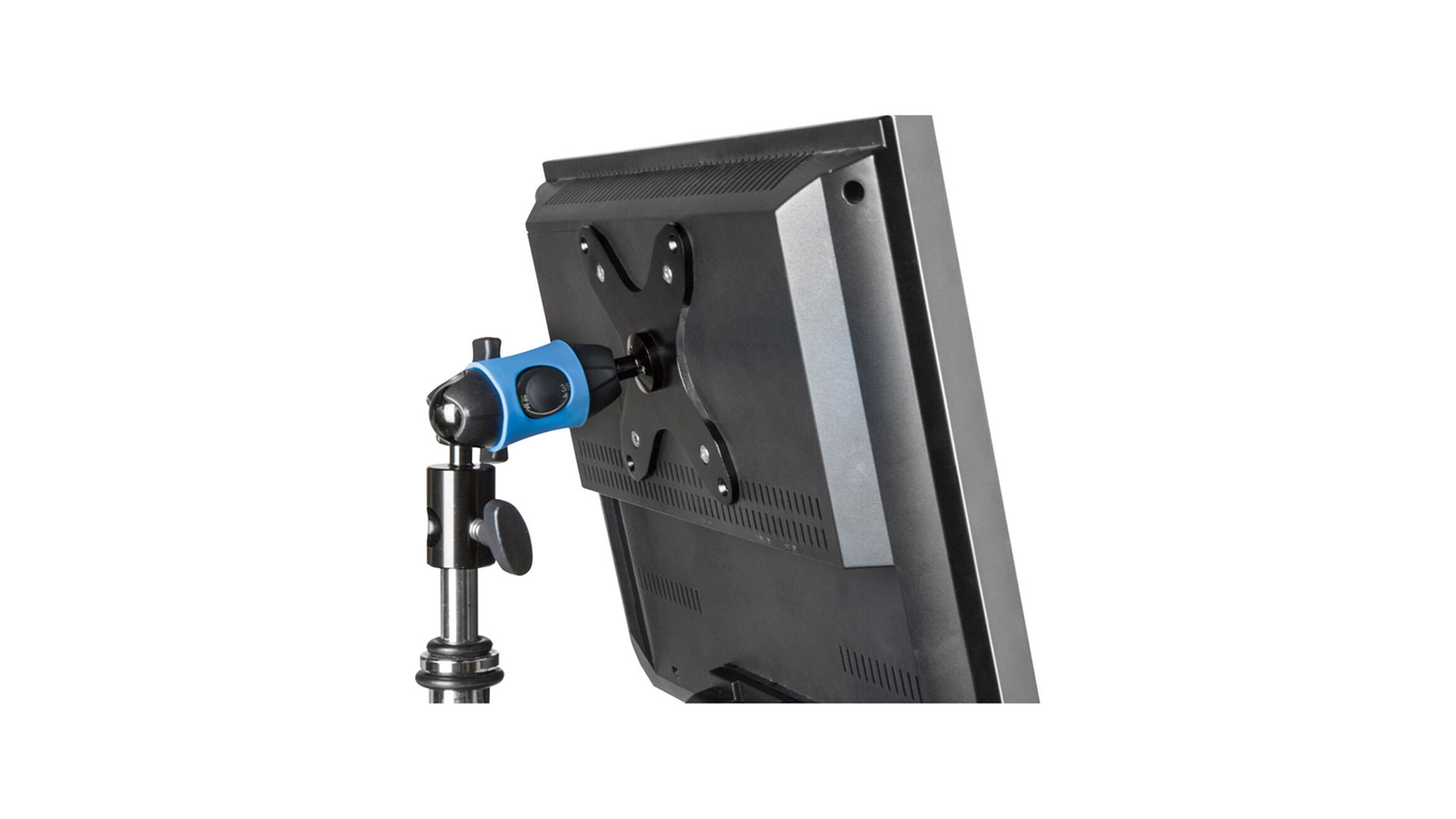 Kit de montaje Kupo KS-479 con receptor de 5/8" y VESA para monitor