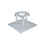 KS-682_KUPO_Cheese plate Kupo KS-682 Hi-hat con attacco Mitchell 12"x12"