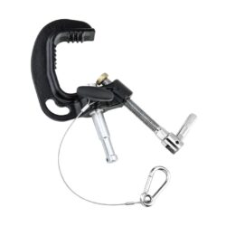 Gancio a C Kupo C-26 con baby spigot da 16mm per tubo 60mm