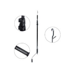 Asta telescopica 1.3 - 4 m Kupo KCP-144 con uncino per regolazione luci