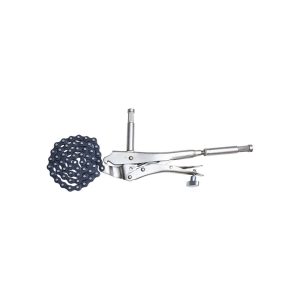 Morsetto Kupo KCP-606 con 2 perni da 5/8" e catena di fissaggio