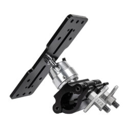 Accoppiatore doppio Kupo KCP-657 da 2” con piastra di montaggio per telecamera