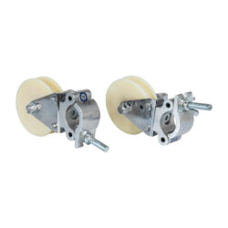 Accoppiatore Kupo KCP-833PLY con carrucola per tubo da 48-51mm - Set da 2