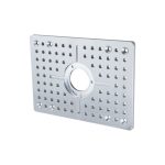 Cheese plate rettangolare Kupo KS-1014M con fori 3/8" e attacco per base Mitchell