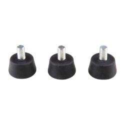 Piedini universali Kupo KS-358 in gomma con filettatura M8x13mm - kit da 3