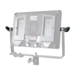 Manopola Kupo KS-639 alluminio con bullone acciaio Inox 1/4" e distanziatore nylon AMARN P60X - Set da 2
