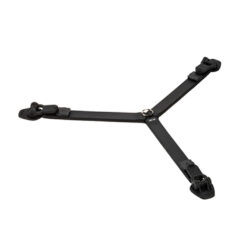 HS-150C_Kit treppiede Libec HS-150C con doppia testa e base a scatto - spreader alla base e tubo in carbonio