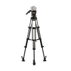 HS-150M_Libec_Kit treppiede Libec HS-150M con doppia testa e base a scatto - spreader intermedio