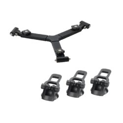 HS-250M_Libec_Kit treppiede Libec HS-250M con doppia testa e base a scatto - spreader intermedio