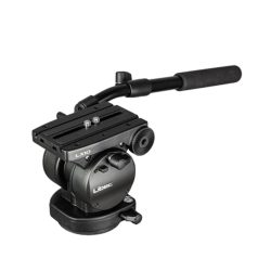 Libec LX-10Q Kit Treppiede Video con Testa Fluida 16 kg e Stella a Terra