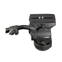 Libec LX-10Q Kit Treppiede Video con Testa Fluida 16 kg e Stella a Terra