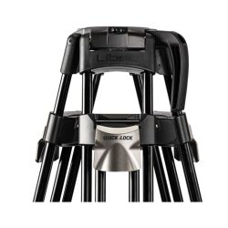 Libec LX-10Q Kit Treppiede Video con Testa Fluida 16 kg e Stella a Terra