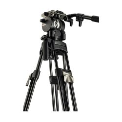 Treppiede a 2 stadi Libec QL40B con bloccaggi rapidi e attacco per testa a tazza da 75 mm